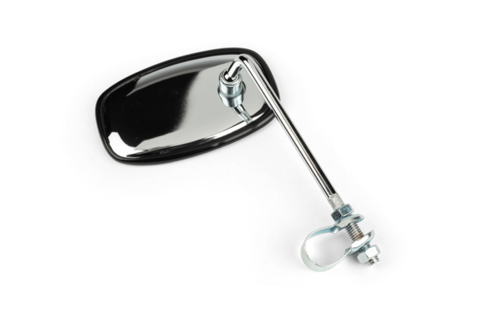 Mirror Vintage L/R square chrome steel