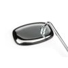 Mirror Vintage L/R square chrome steel
