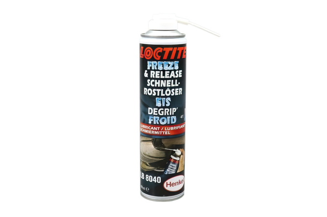 Spray lubrifiant, Dégrippant à froid -43°C Loctite 8040 400ml