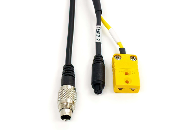 Y-Cable temeprature sensor MyChron 5 2T 1,5m (1x EGT / 1x water)