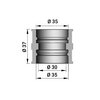 Intake Rubber Boot Malossi 35/35mm PWK / VHST