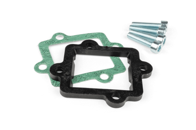 Cale de réhausse Malossi pour boite à clapets, 5mm MBK Nitro / Aerox