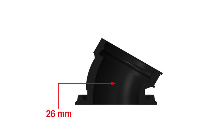 Ansaugstutzen Malossi 360&deg; Bonneville Mikuni 32/24 C-One