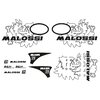 Decal Kit Malossi Trophy Vespa Primavera / Sprint