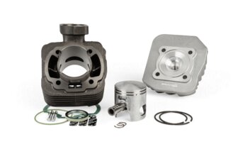 Cylinder Kit cast iron 70cc Peugeot vertical AC