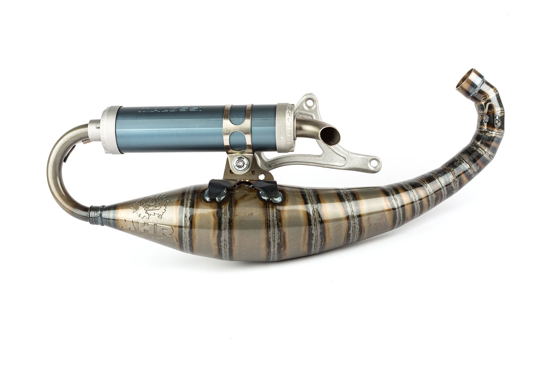 Scarico Malossi Testa Rossa 70cc Minarelli orizzontale - Main Image