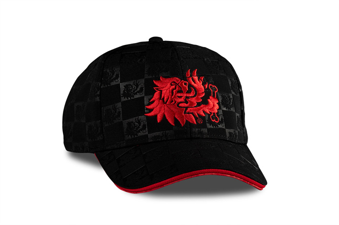 Baseball Cap Malossi Lion red