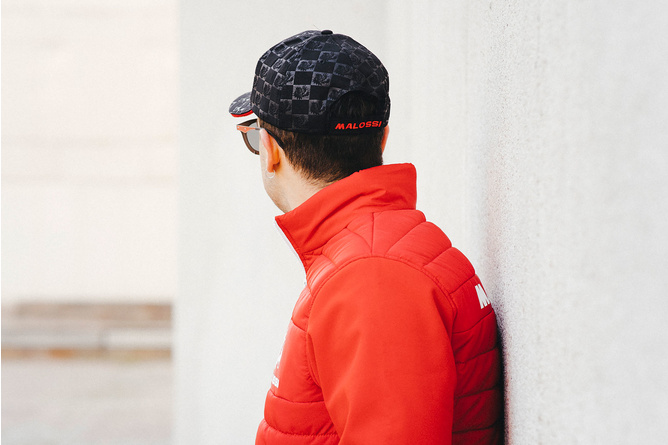 Casquette Malossi Lion rouge