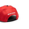 Casquette Malossi Snapback Noir et Rouge