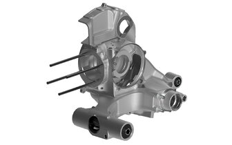 Carter moteur Malossi V-One valve rotative Vespa PX 125-150