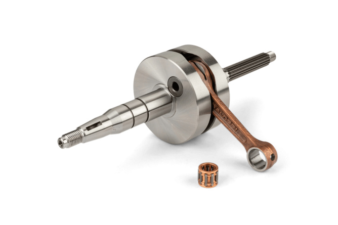 Kurbelwelle Malossi MHR RHQ 10mm KoBo Minarelli liegend