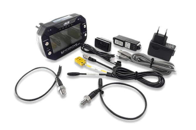 Marcador AIM MyChron 5 S 2T GPS c. 2 Sensores de Temperatura del Agua