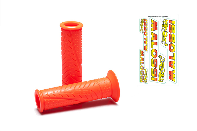 Grips Malossi MHR neon orange Open End