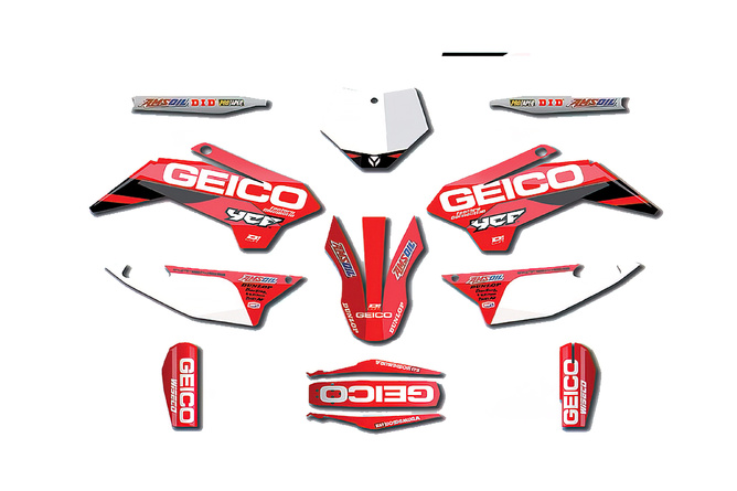 Dekor Kit Geico D'cor 2019 Pit Bike YCF Pilot / SP