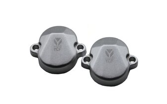 Ventildeckel CNC YCF Pit Bike YX 150cc Typ KLX silber