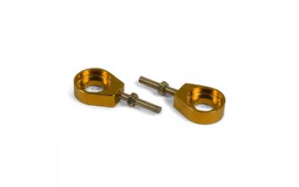 Chain Tensioner aluminium gold - d.15mm Pit Bike / Dirt Bike