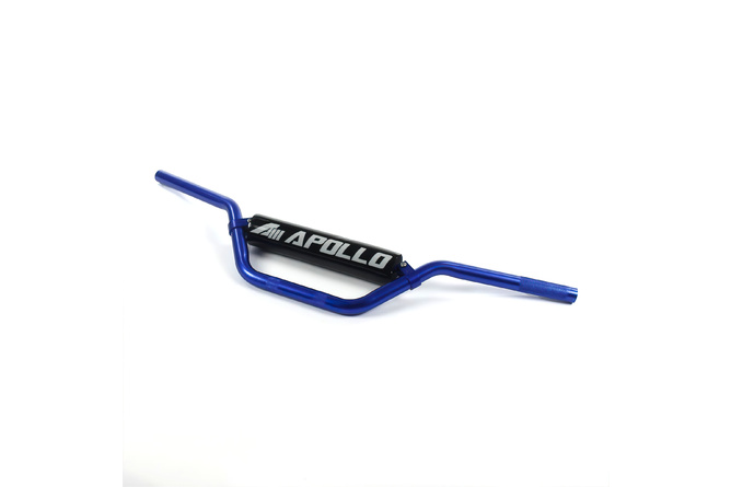 Handlebar aluminium d.22mm Apollo Pit Bike / Dirt Bike blue