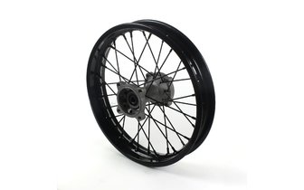 Rear Wheel / Rim steel 15mm axle - 14'' Pit Bike / Dirt Bike black