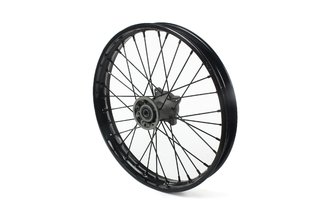 Front Wheel / Rim steel d.15mm - 17'' Pit Bike / Dirt Bike black