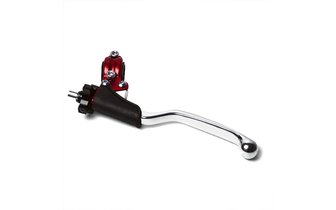 Clutch Lever with mount CNC Volt Racing red