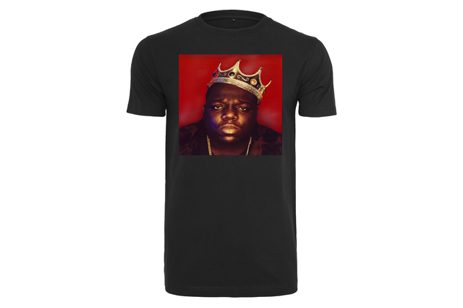 T-shirt Notorious Big Crown noir