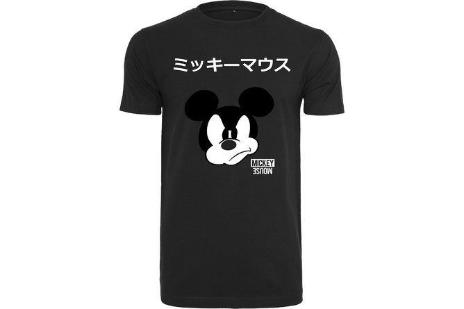T-shirt Mickey Japanese nero