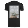 T-shirt Baby Yoda Good Side noir