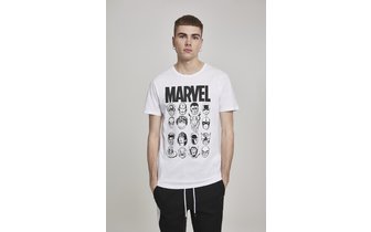 T-Shirt Marvel Crew weiß