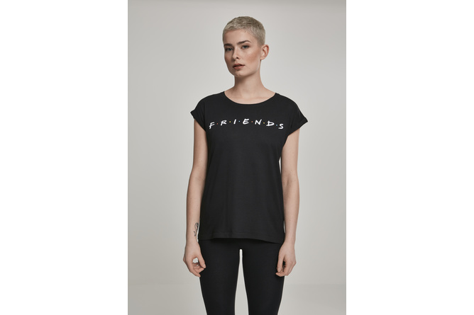 T-shirt Friends Logo femme noir