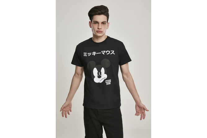 T-shirt Mickey Japanese nero