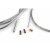 Throttle Cable Kit universal 1.2mm x 2 meters Motoforce Racing chrome