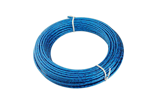 Throttle Cable Sleeve Blue