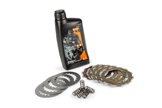 Kit 5-Disc Clutch Racing + Gear Oil Derbi