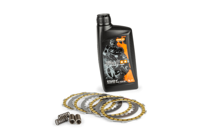 Kit Frizione Racing Kevlar® 4 dischi + olio trasmissione Minarelli AM6