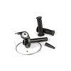 Quick Action Throttle with grips and throttle cable universal black