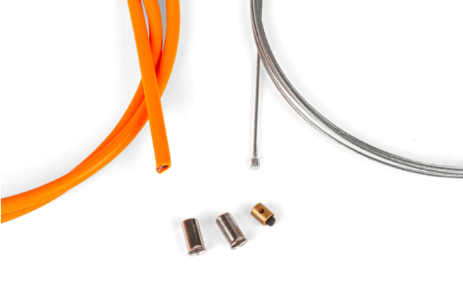 Kit de Cable de Acelerador Universal 1,2mmx2m Motoforce Racing Naranja Neón