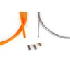Throttle Cable Kit universal 1.2mm x 2 meters Motoforce Racing neon orange