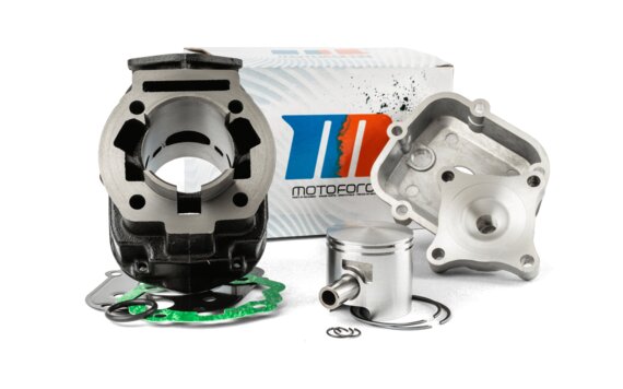 Cylinder MotoForce Racing 70cc cast iron Derbi Euro3 / Euro4
