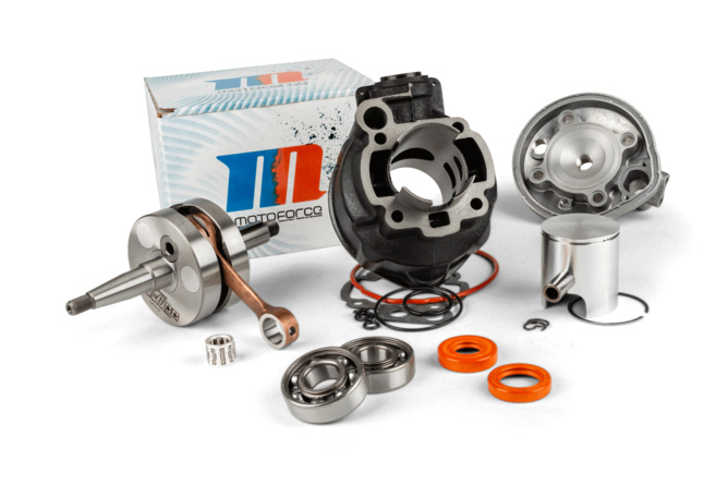 Tuning Kit Motoforce Racing cylinder + crankshaft 80cc cast iron AM6