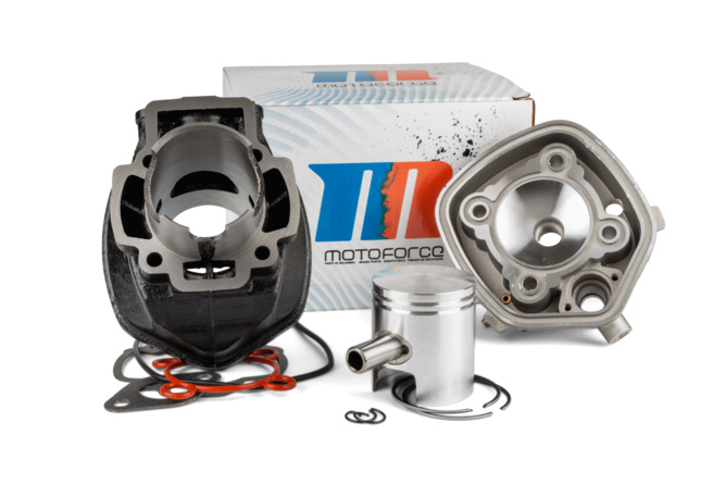 Cylinder Kit MotoForce Racing 70cc cast iron Piaggio LC