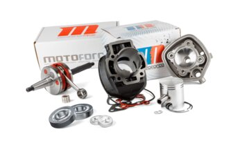 Set de Motor Motoforce Racing Cilindro + Cigüeñal 70 Fundición Piaggio LC