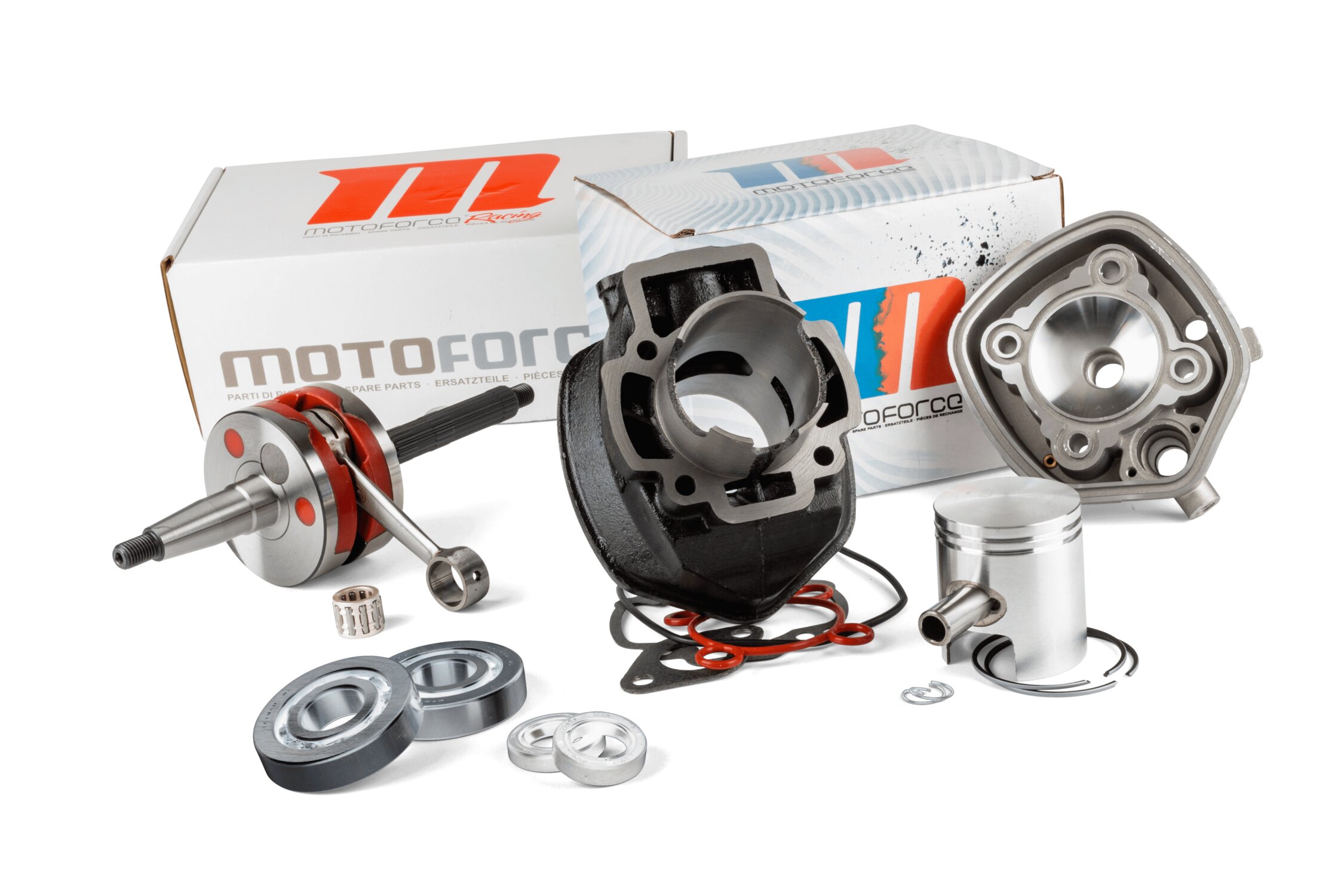 Set Kurbelwelle + Lager SKF Und Wellendichtringe Piaggio Extrem 50
