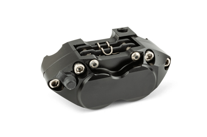 Brake Caliper 4-piston MotoForce Racing black