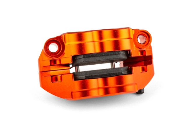 Adaptateur étrier Frein 4 Pistons Pour Moto Tout-terrain - Argenté, 82mm, Pour Fourche Marzocchi