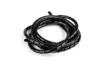 Spiral Cable Wrap d.6mm l.150cm black