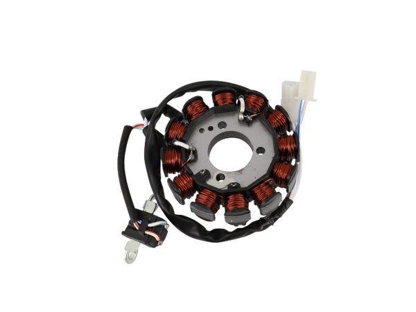 Stator Allumage Moteur Pour Moto/scooter/mobylette – Compatible MBK Booster, Yamaha Aerox, Giggle – 12 Pôles – Référence 3B3-H1410-00