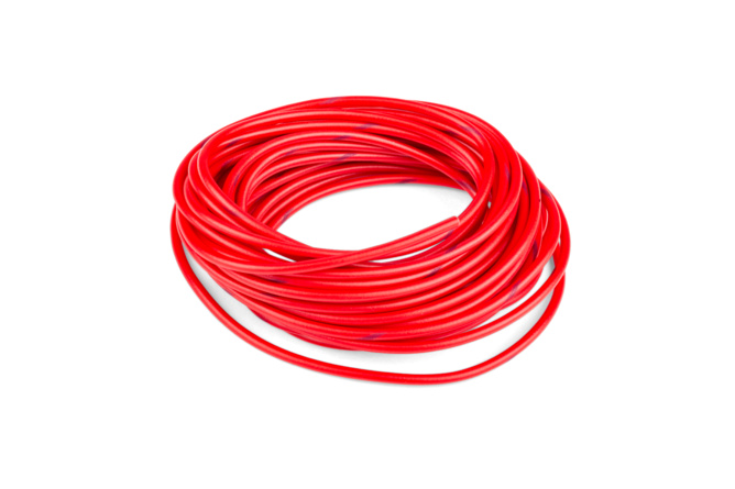 Câble électrique 0,5mm² Rouge 5 mètres