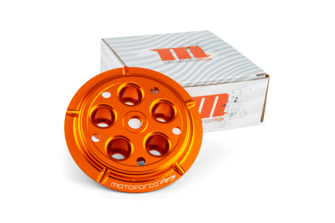 Spingidisco frizione Derbi MotoForce Racing CNC arancione