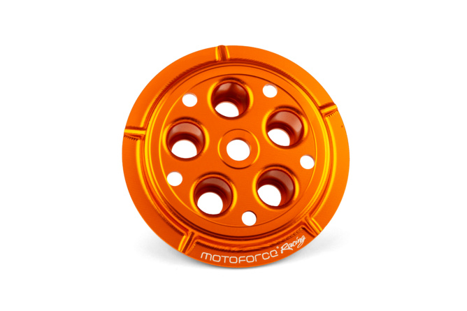 Spingidisco frizione Derbi MotoForce Racing CNC arancione