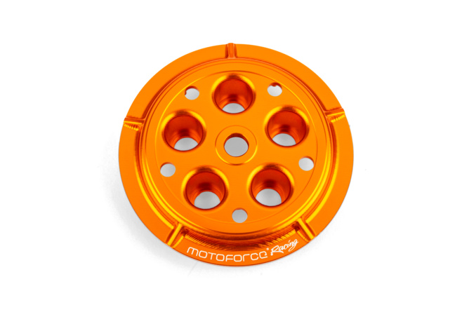 Spingidisco frizione Derbi MotoForce Racing CNC arancione